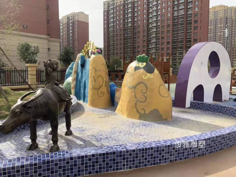 泰安碩園、和園幼兒園玻璃鋼雕塑